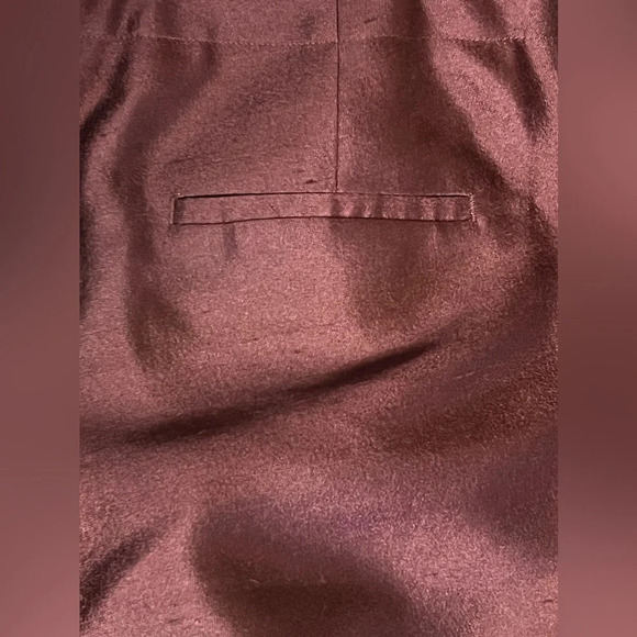 Women Talbots Purple Silk/Wool Ankle Pants Size 20WP NWT - Picture 6 of 6